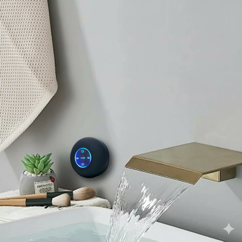 Alto-Falante Portátil AquaSound Pro | Bluetooth 5.0, À Prova D'água IPX4 e Chamadas Viva-Voz